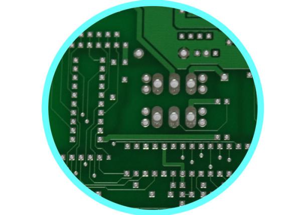 TG 170 Microwave Oven custom pcb printing In 2.0mm Thickness Green Soldermask