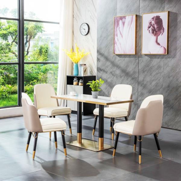 Mesa de negociação de aço inoxidável para hotéis