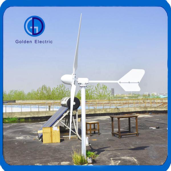 Série FK 1000W AC 48V Home off Grid Gerador de energia de turbina eólica horizontal