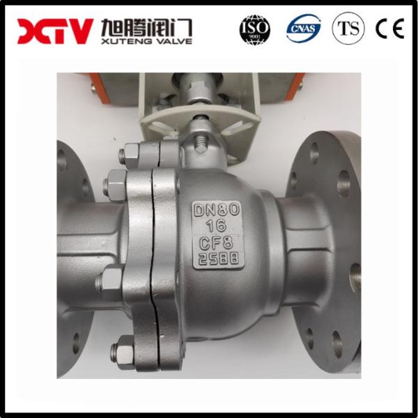 Carbon Steel High Platform Floating Ball Valve GB PN16 with Net Torque 7n.M-1250n.M