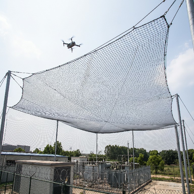Overhead Netting Solutions | Anti-UAV Nylon Net for Perimeter Protection