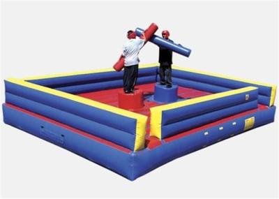 Arena esportiva inflável comercial, esportes - gladiador temático Jousting da casa do salto