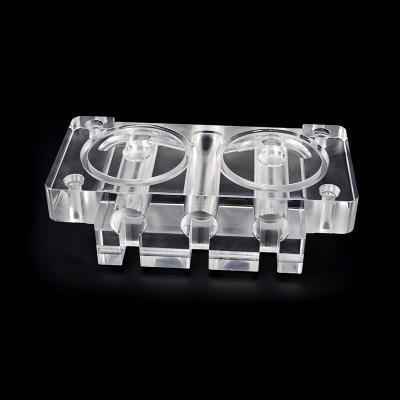 High Precision CNC Machined Plastic Parts PEEK POM Acrylic Material