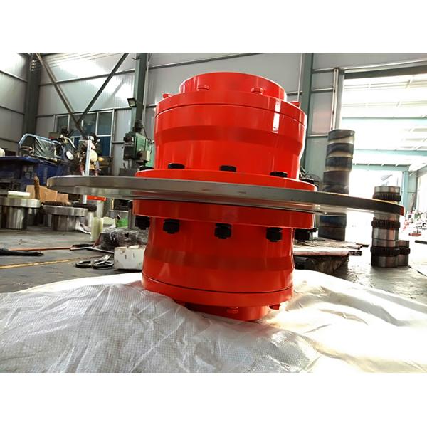 Custom Orange Flexible Gear Coupling 400mm 450mm 500mm Brake Disc Shaft Couplings
