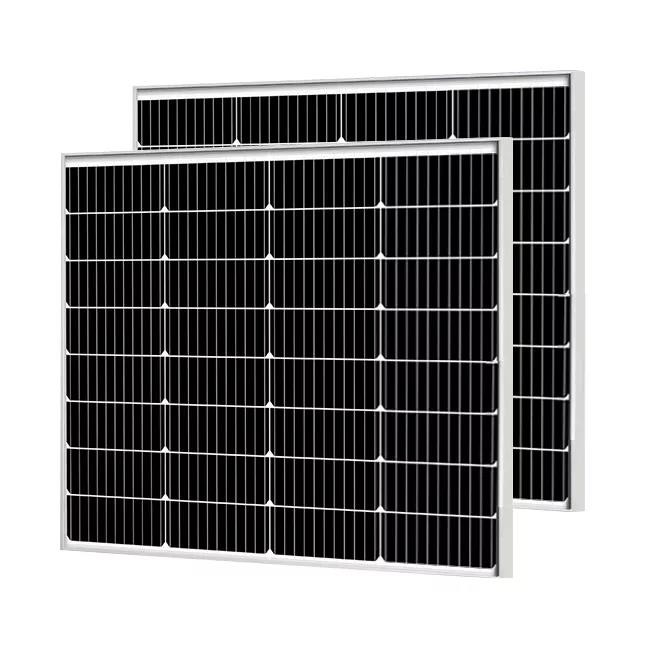 Монокристаллические Си-ПВ панели солнечные 80w 85w 90w Модуль Perc Cell Half Cut Premium мощность Ватт