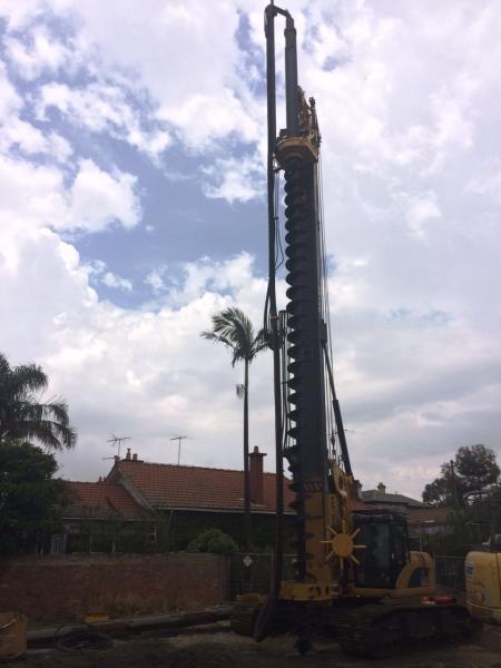 Hydraulic CFA Piling Rigs Pile Driving Equipments For 12m Drilling Depth 6 m Diameter Max. drilling depth 12 m