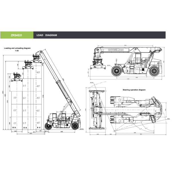 ZOOMLION Reach Stacker ZRS4531-ZRS4531E