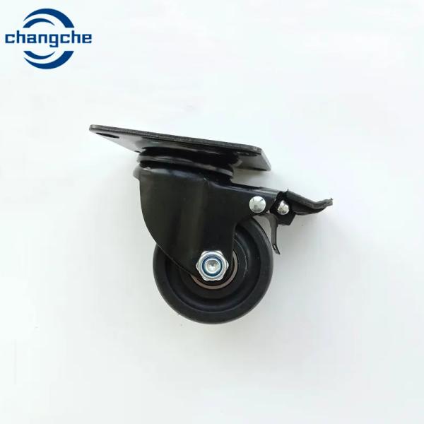 Swivel Caster Wheel 3 Caster Replacement for Cabinet, Bookcase, Computer Desk