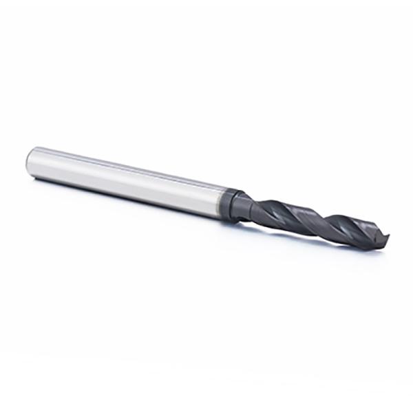 Wood Inner Coolant Solid Carbide CNC Bits Round Shank Straight Flute Type