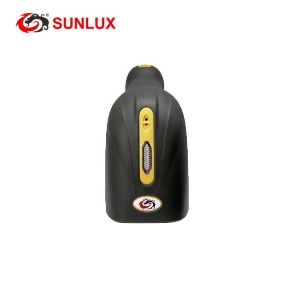 Black Laser Sensor Industrial Barcode Scanner For Warehouse Logistics