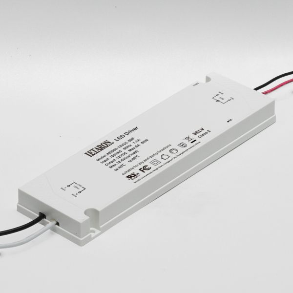 High Efficiency 60W UL LED Driver for Bathroom & Under Cabinet Lighting Fixtures