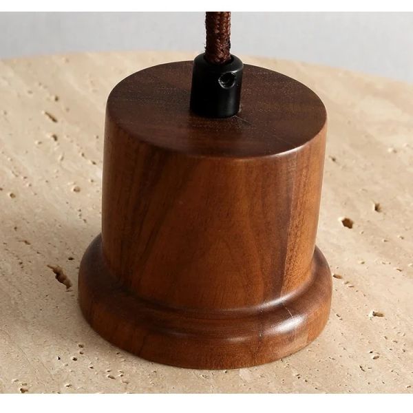 Wabi Sabi Pendant Light Designer Retro Stone Light Bedroom Bedside Dining Lights（WH-AP-676）