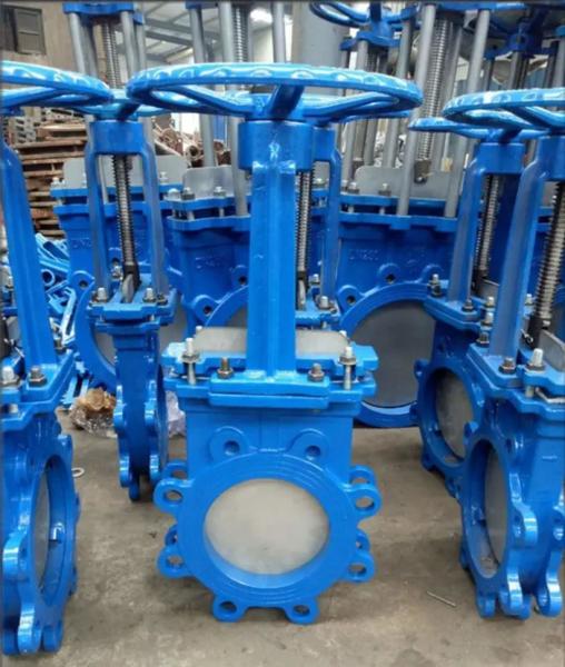 1/8--4 General PN16 DN150 Carbon Steel Mud Knife Gate Valve For Industrial