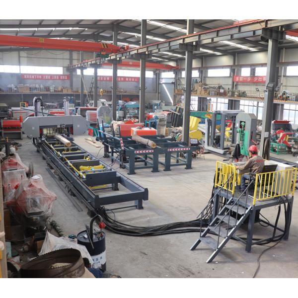 Ленточнопильный станок большого пиломатериала мельницы ленточной пилы журнала гидравлического автоматический горизонтальный