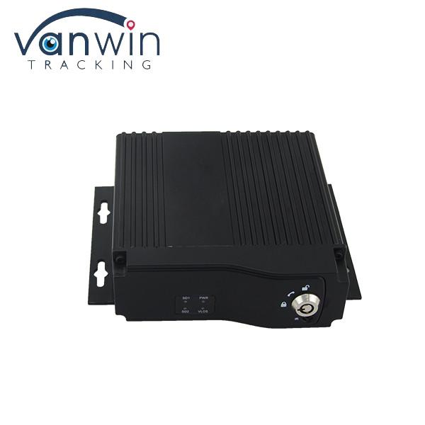 Inglês/Chinês/Russo Língua 4 canais DVR móvel, Câmera de vigilância de camião