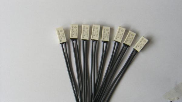 250Vac / 5A, 24Vdc / 8A, BR-B2D AC Thermal Protector / thermostat for automotive heating pad