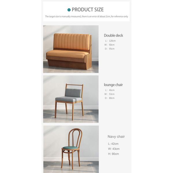 150 cm 120 tables de salle à manger de restaurant d'allocation des places de cabine de cm et cru des chaises X4 X6