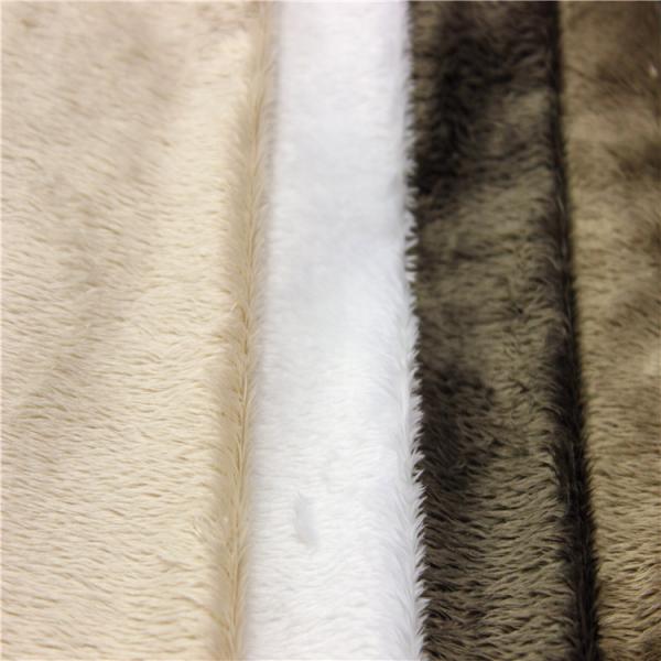 100% polyester soft fleece fabric 75d 144f velboa fabric crystal fabric