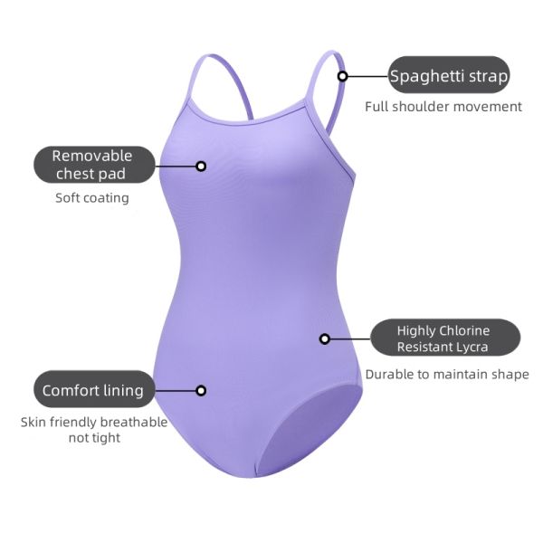 Chlorine Resistant Quick Dry Adult Swimsuit UPF30 Women Swimsuit Off The Shoulder Bikini