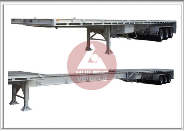 Extendable Heavy Duty Trailer Automatic Steering Good Trafficability Pneumatic Brake