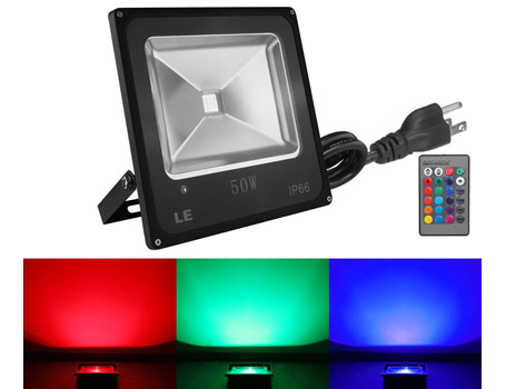 50W RGB Remote Control LED Flood Light suppliers and  Manufacturer in China