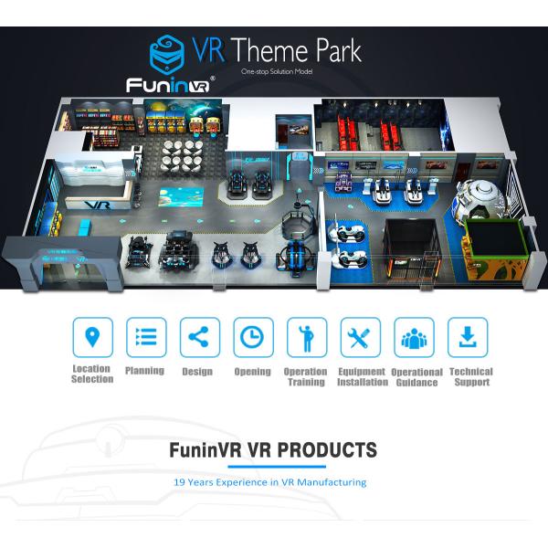 Оружие арены веса 278kg FPS снимая выход в открытый космос имитатора виртуальной реальности 9D