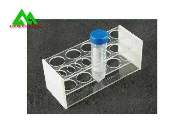 PP Material Colorful Centrifuge Tube Rack , Plastic Test Tube Stand CE ISO