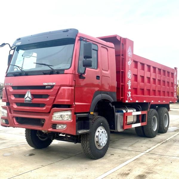 6x4 Howo Dump Truck with 12.00R20 Tires Video Technical Support Used SINOTRUCK Hno