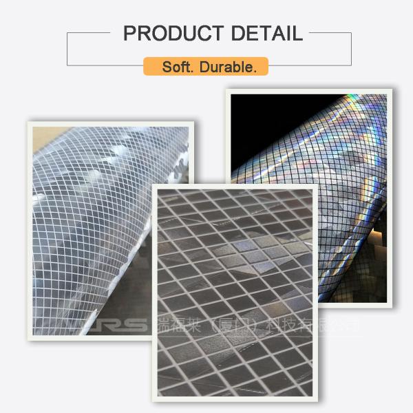Reflective Technology WRS3580 Certified Construction Plastic Silver Retro Reflex Sheeting