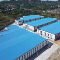 Único ou multi período do armazém forte da construção de aço da casa pré-fabricada da estrutura do quadro