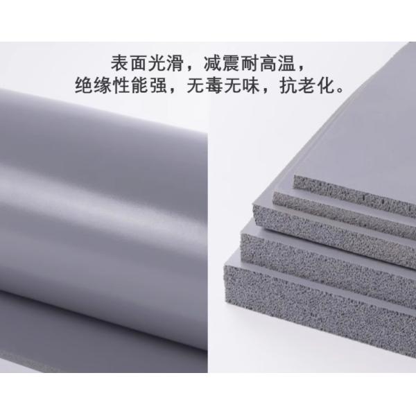 Close Cell Silicone Foam Sheet 0.35g/cm3 Density, 200psi Tensile Strength