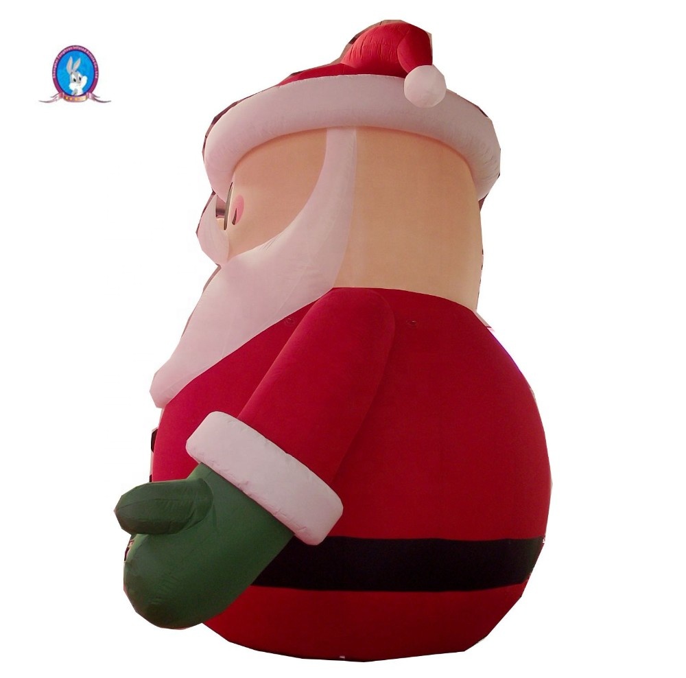 Inflatable Christmas Santa Cartoon for Events Advertising Festival Custom From Manufacturer
