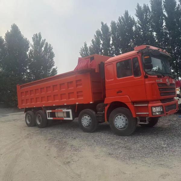 Used F3000 Shacman Dump Truck 12 Wheeler Heavy Secondhand Tipper 8x4