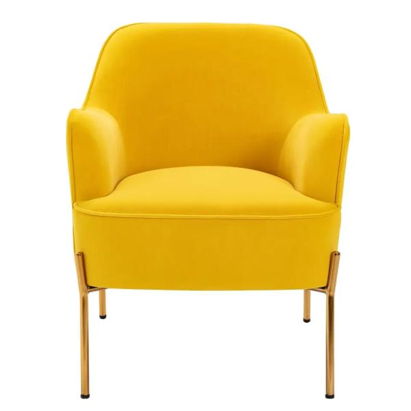 Luxury Anti Fading Modern Velvet Dining Chairs Multiscene Durable