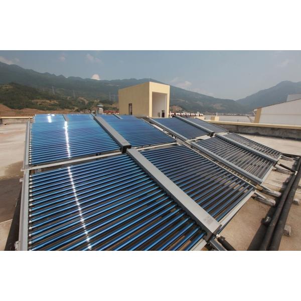 Practical Vacuum Tube Solar Collector Φ58*1800 With Ground Mounting Bracket