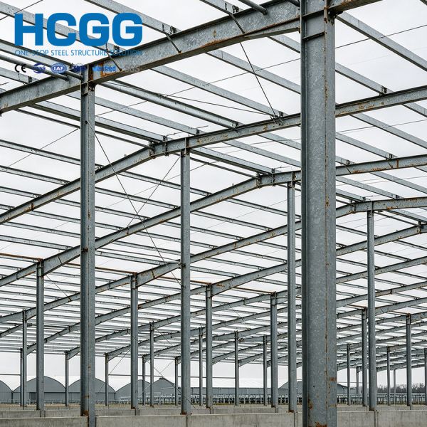 CE ISO Certified Prefabricated Steel Structure Building Industrial Warehouse Workshop Steel Frame Construction