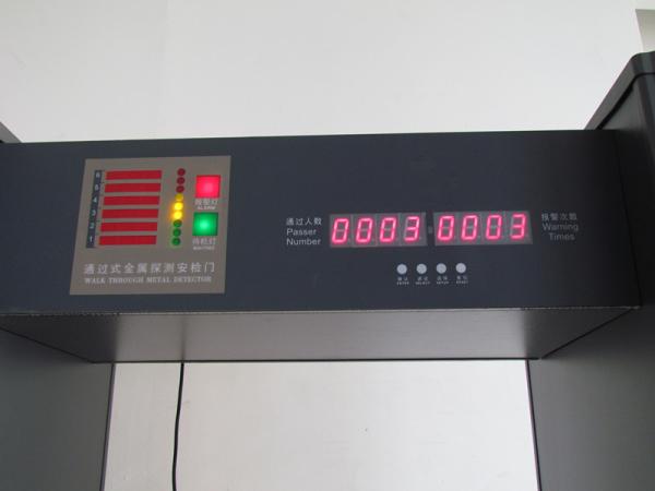 Walk through metal detector door,door frame metal detector JLS-100(6 Detection Zones)
