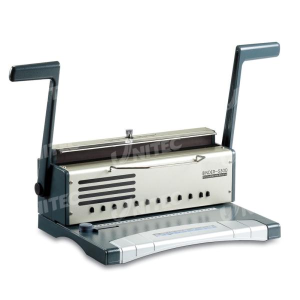 パンチャーの電気結合機械、A4サイズ ワイヤーらせんとじ機械WB-2420