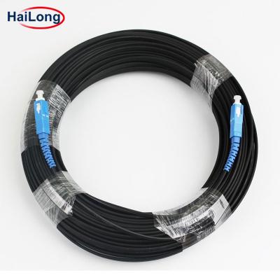 2.50meter Outdoor SC UPC Simplex FTTH Lead In Cable