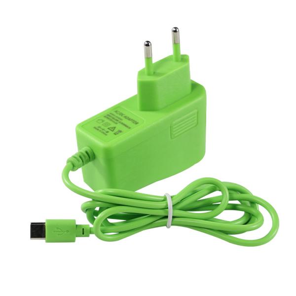 グリーン カラー ブラジル パワー 急速充電 USB C アダプター 5V 2A ユニバーサル アダプター