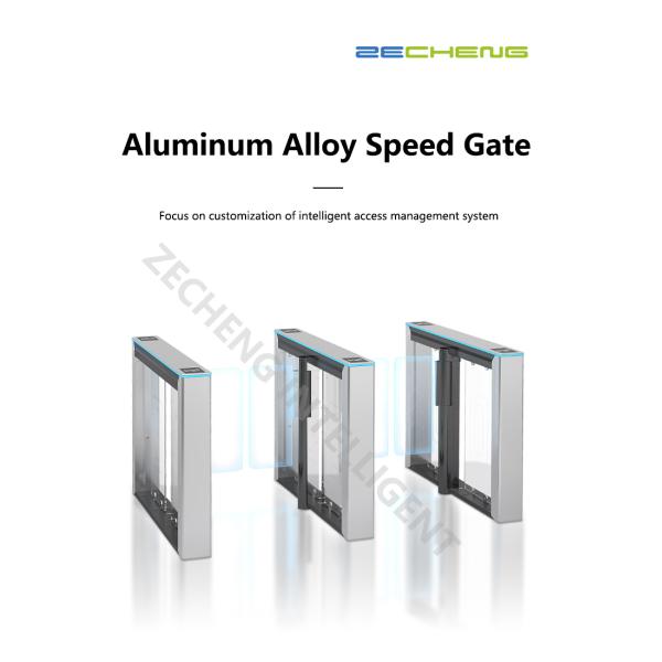 Hotel Speed Gate Access Control Turnstile Security 50HZ Stainless Steel 304