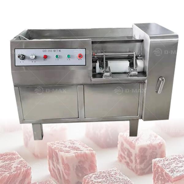 Chicken Meat Dicing Machine Automatic Frozen Block Cut Meat Cube Cutting Machine for Beef