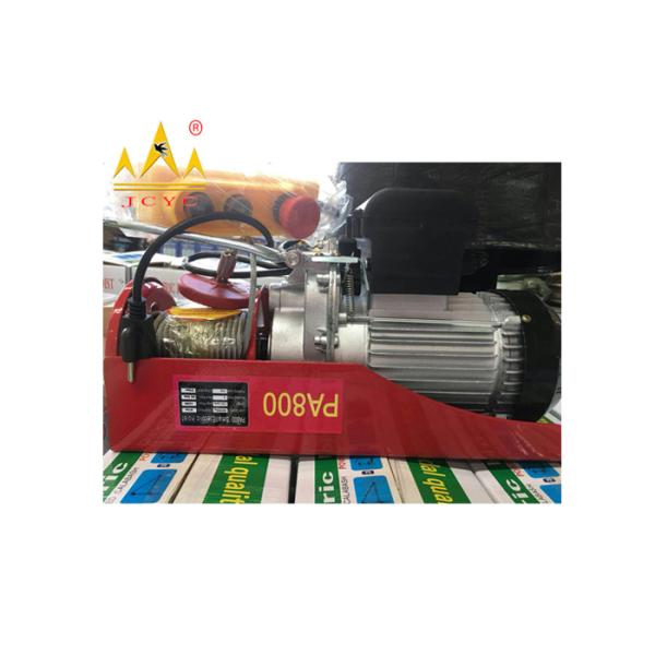 Colorful Mini Electric Wire Hoist , Single Phase Electric Hoist  For Lifting