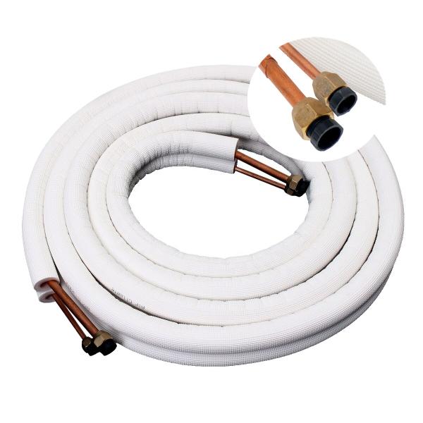 Hvac Pe Insulated Coil Copper Air Conditioner Accessories Pipe  2 Inch 12Mm
