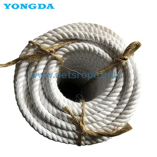Corde blanche du sisal 3-Strand de GB/T 15029-2009