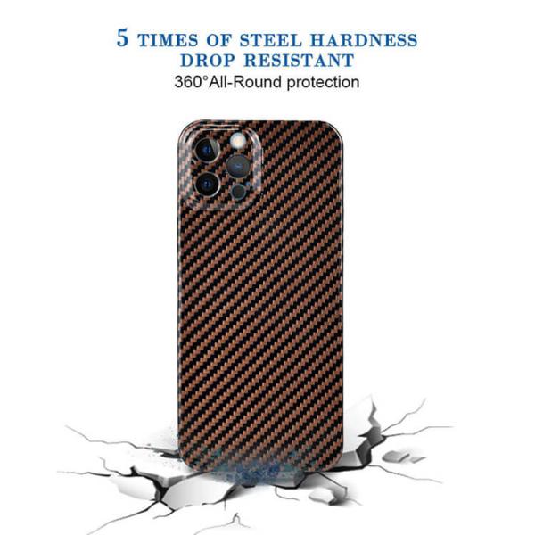 Dirtproof случай телефона волокна Aramid iPhone 12 Pro максимальный трудный