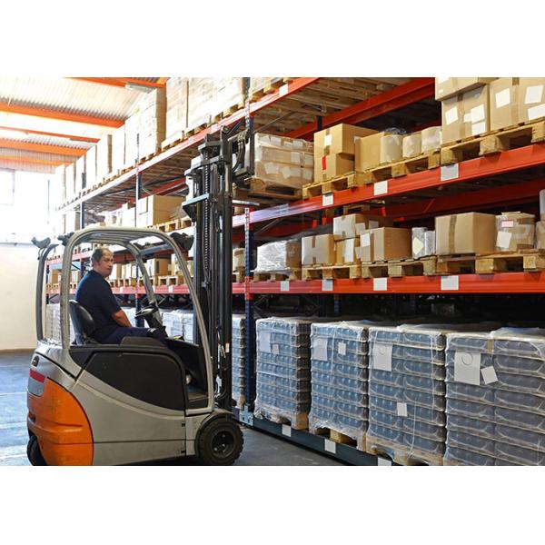 OEM Industrial Storage Rack Electrical Movable Pallet Rack Powder Coating