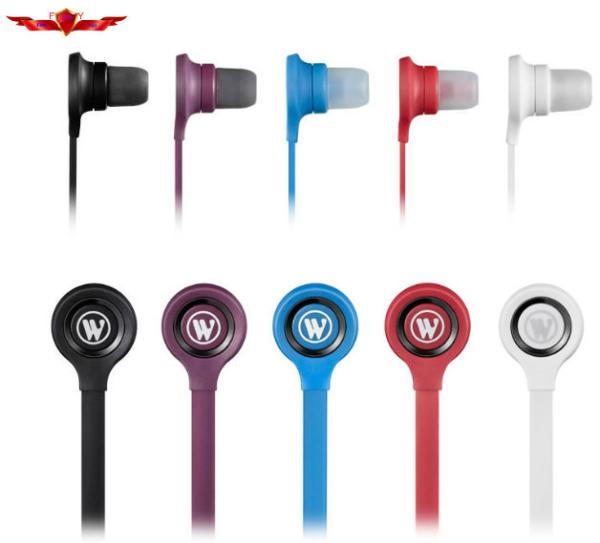 Hot Selling Super Bass 3.5MM Wired In Ear Earphone With MIC For Iphone 5S Multi Colors