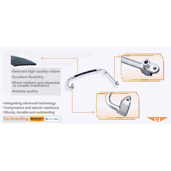 Nissan Primastar 8200797708 Discharge Air Conditioning Pipeline For 2.0L 06-14