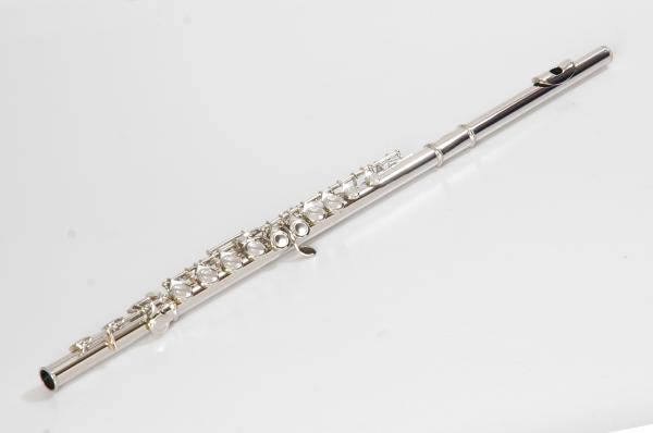 Wholesale musical instrument colorful 8 holes plastic flute Sterling silver is the most common type of flute material,